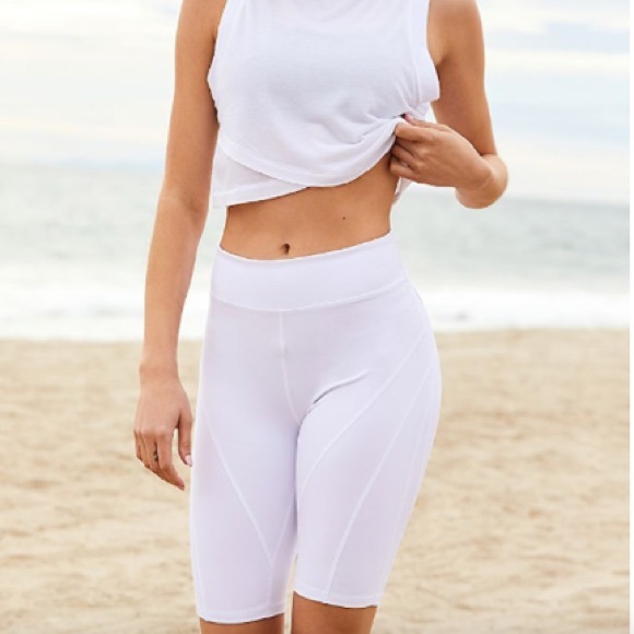 Free People FP hi rise baby biker short NWT XS S M - Picture 3 of 16